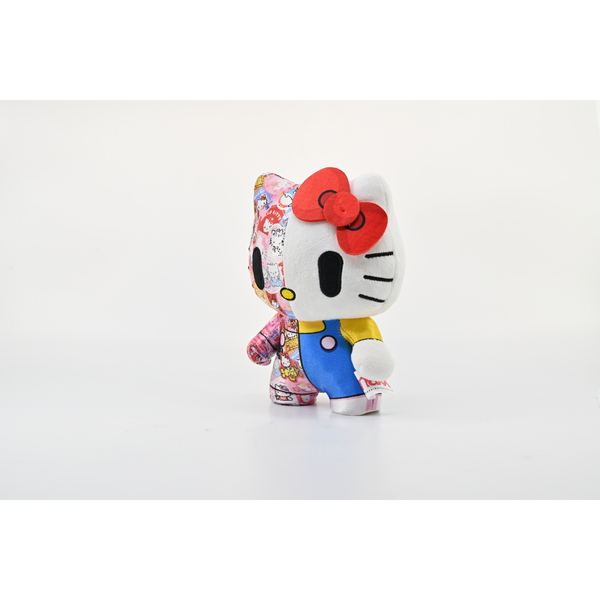 Hello Kitty  DZNR Peluche figurine – 50ème anniversaire – 18 cm