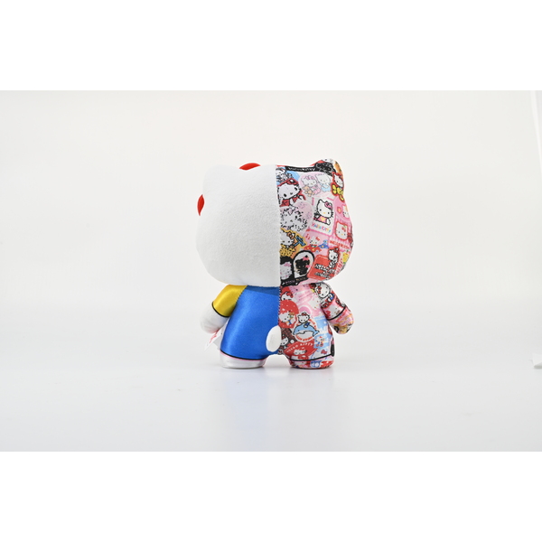 Hello Kitty  DZNR Peluche figurine – 50ème anniversaire – 18 cm