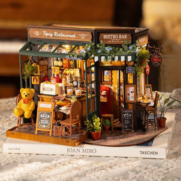 Maquette diorama Restaurant Tipsy (297 pièces)