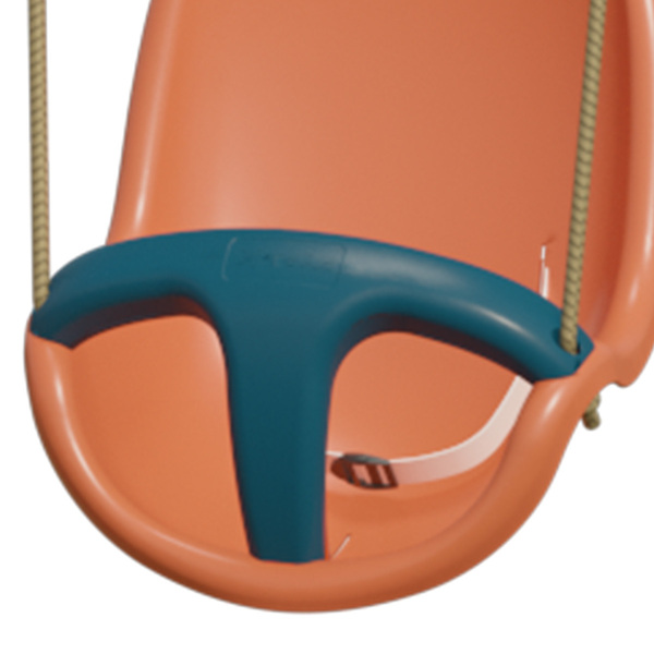 Siège pour portique de 1m90 à 2m50 - bleu/corail