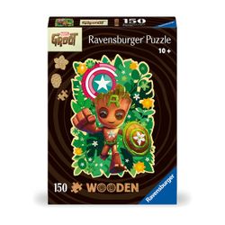 Puzzle en bois 150 pièces Groot Marvel