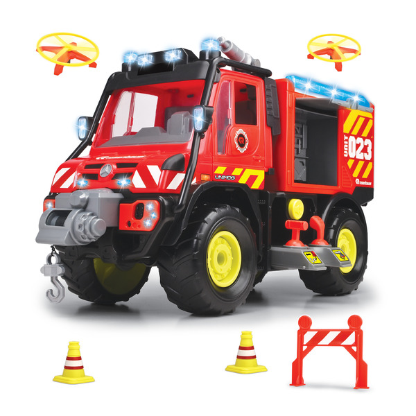 Camion de pompiers intéractif ave canon à eau 