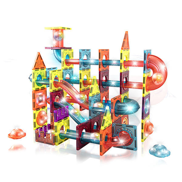 Circuit à billes lumineux