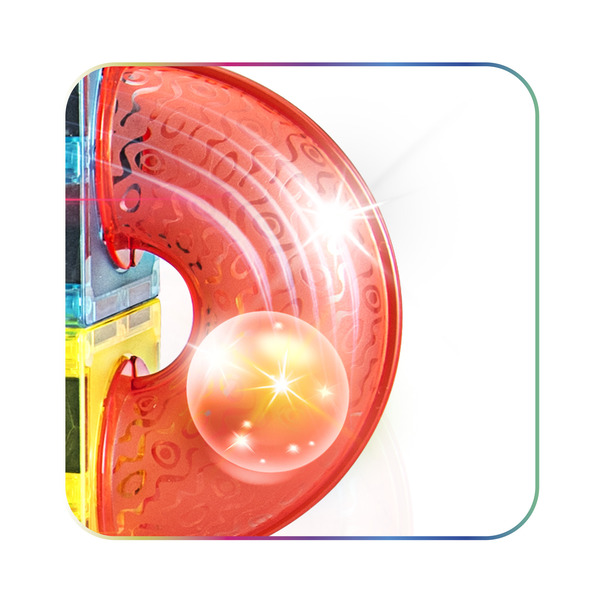 Circuit à billes lumineux