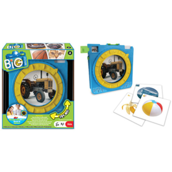 Jeu devine l’image avec cartes éducatives et appareil photo