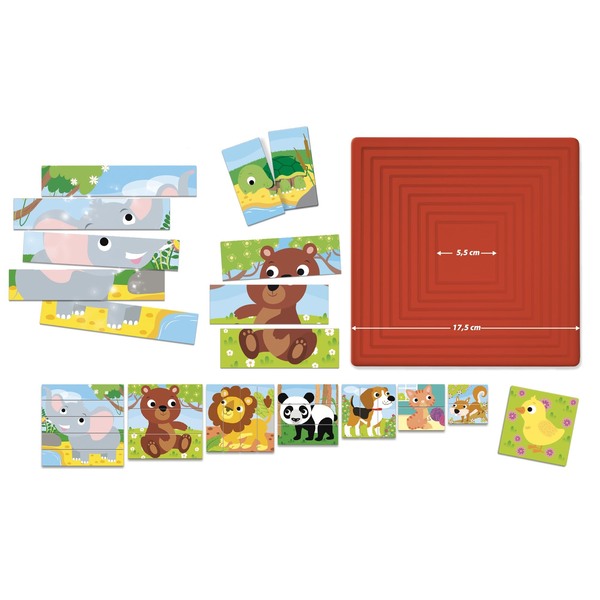 Coffret 9 puzzles progressifs