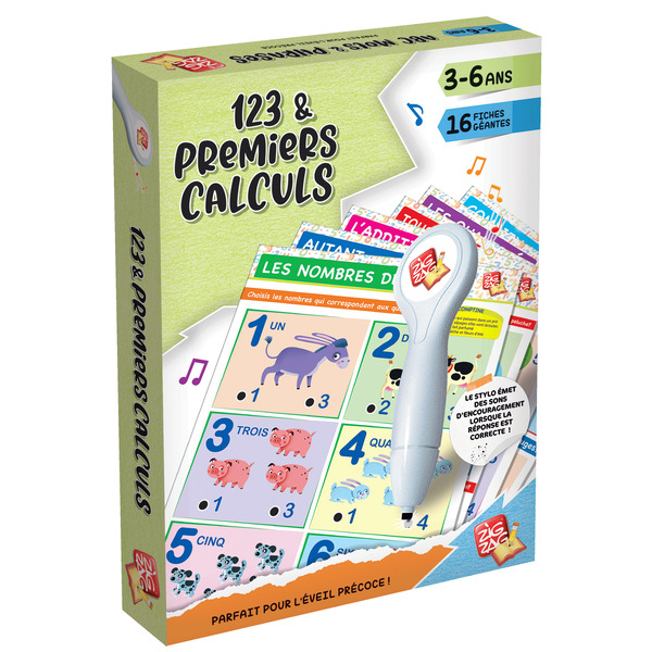 Maxi coffret éducatif ABC-123