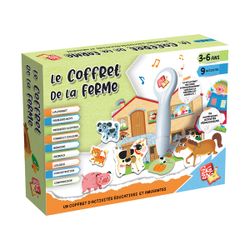 Coffret de la ferme éducatif avec stylo électronique