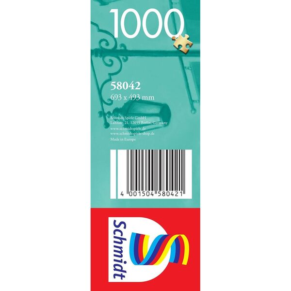 Puzzle Disney 1000 pièces - La reine des neiges, célébration à Arandelle