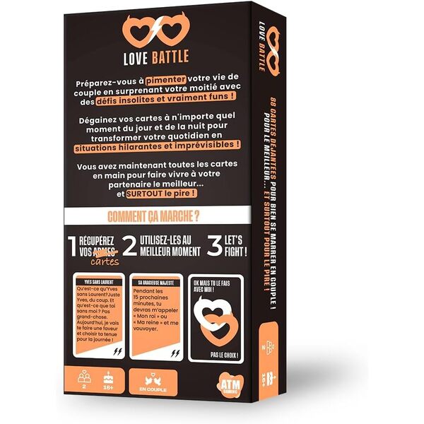 Osmooz : Love Battle - Jeu de couple (+18 ans)