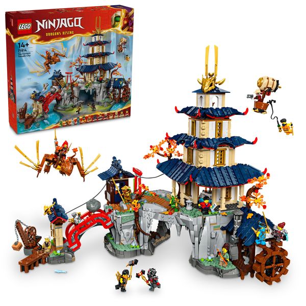 71814 - LEGO® NINJAGO® - La ville au temple du tournoi