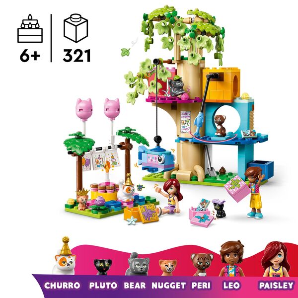 42666 - LEGO® Friends-  La Fête d’Anniversaire et l’Arbre à Chats