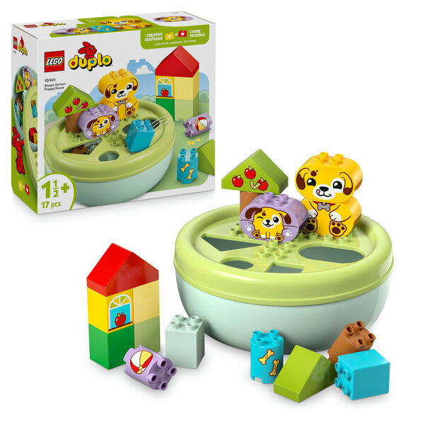 10441 - LEGO® DUPLO® - My First Trieur de Formes : la Niche du Chiot