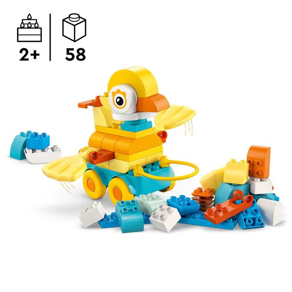 10448 - LEGO® DUPLO® - Ma Ville Animaux sur Roues 3-en-1