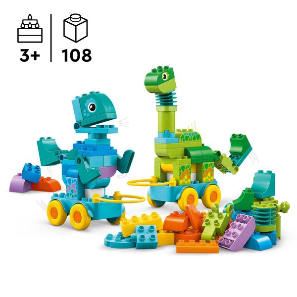 10451 - LEGO® DUPLO® -  Ma Ville Dinosaures sur Roues 3-en-1
