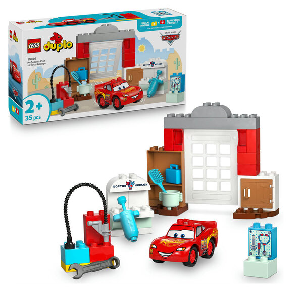 10456 - LEGO® DUPLO® -  Disney et Pixar Cars La Visite de McQueen au Garage de Doc 
