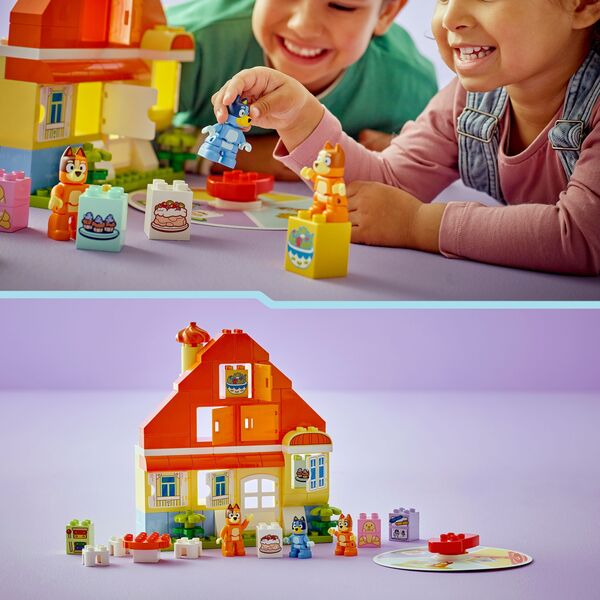 10459 - LEGO DUPLO - La maison de famille de Bluey et le jeu de mémoire