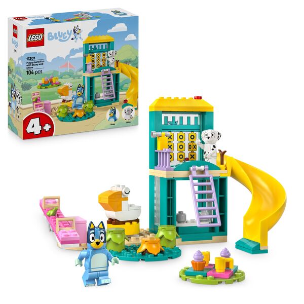 11201 - LEGO® Bluey - Bluey et Chloe à l’aire de jeux