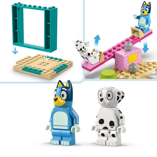 11201 - LEGO® Bluey - Bluey et Chloe à l’aire de jeux