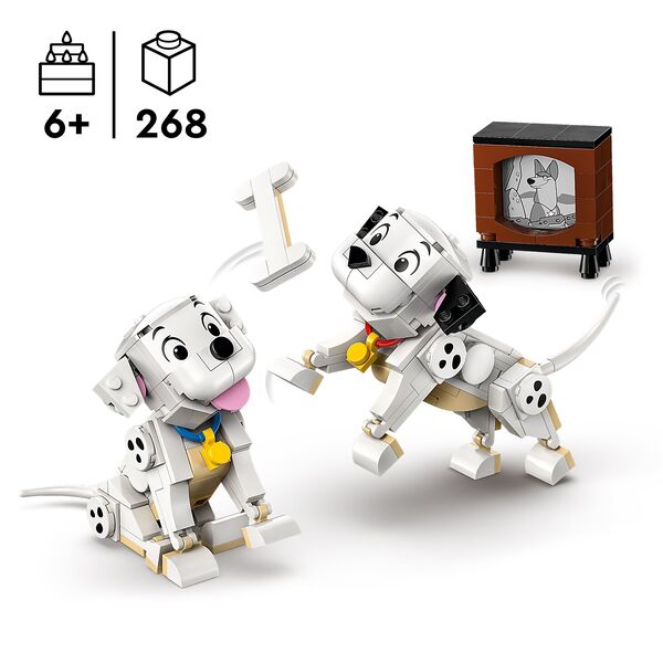 43271 - LEGO® Disney Lucky et Penny, les Chiots des 101 Dalmatiens