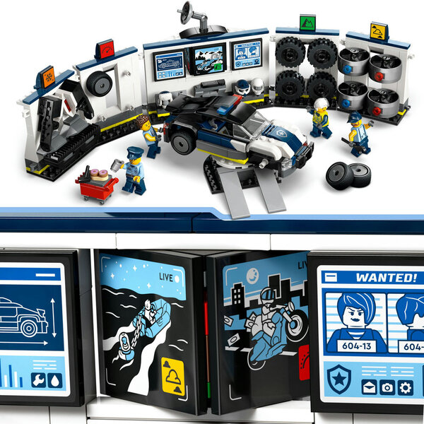 60457 - LEGO® City Le garage de personnalisation des voitures de police