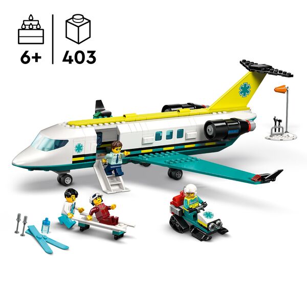 60465 - LEGO® City - L’ambulance de secours aérienne