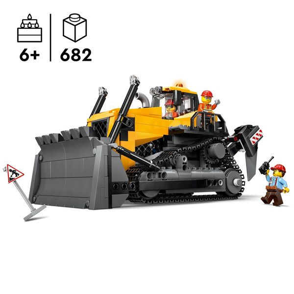 60466 - LEGO® City - Le bulldozer jaune