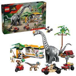 76973 - LEGO® Jurassic World - La Poursuite du Vélociraptor et du Titanosaure