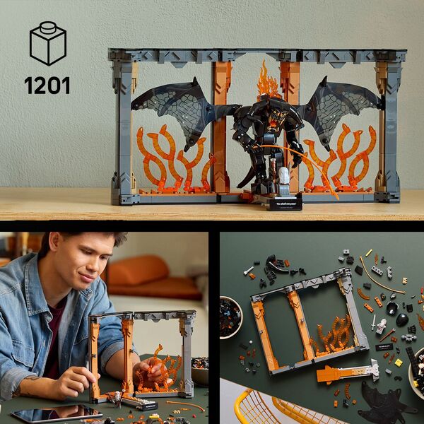 10367 - LEGO Icons - Serre-livres Balrog Le Seigneur des Anneaux