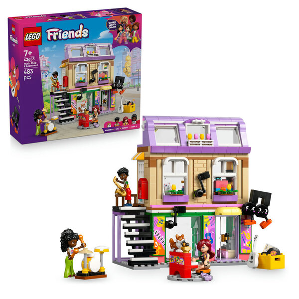 42653 - LEGO® Friends Le magasin de musique et l’appartement