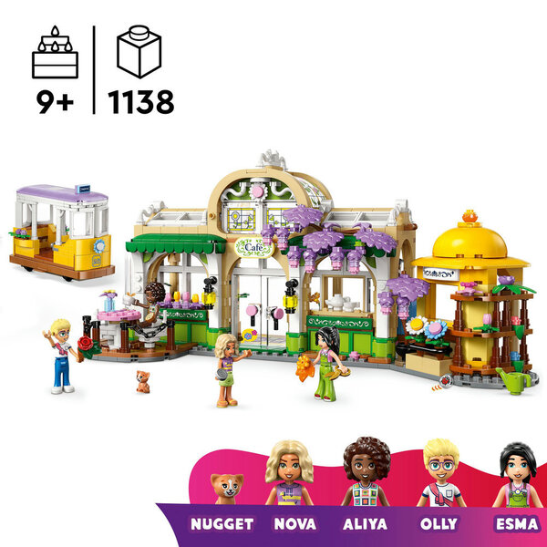 42671 - LEGO® Friends - Café des plantes et Kiosque à fleurs
