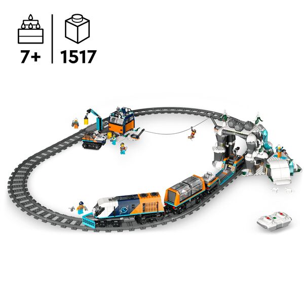 60470 - LEGO® City - Le train express des explorateurs en Arctique