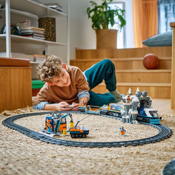 60470 - LEGO® City - Le train express des explorateurs en Arctique