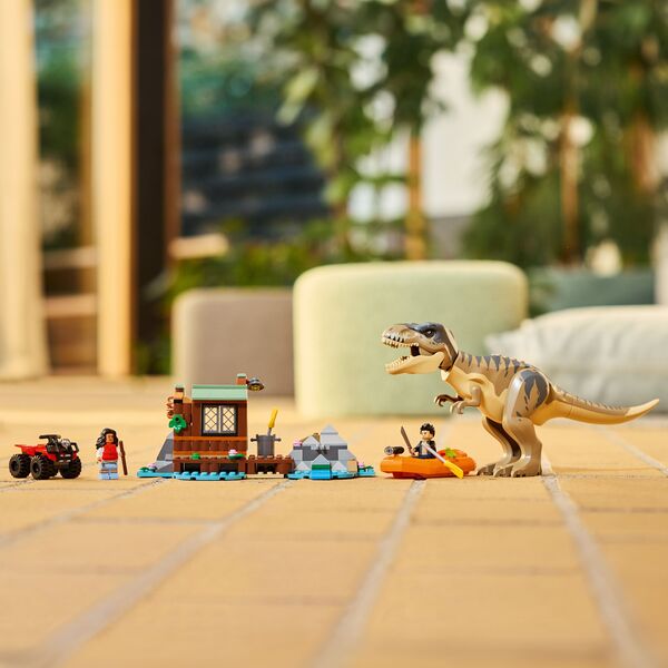 76975 - LEGO® Jurassic World - Le T. rex et l’évasion sur la rivière