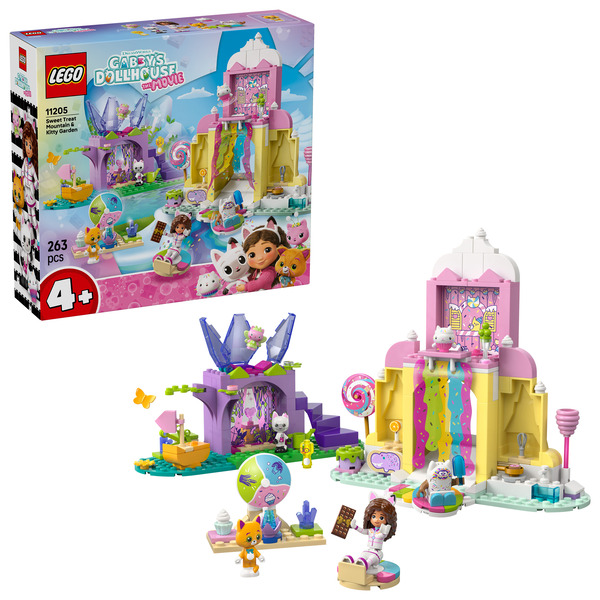 11205 - LEGO® Gabby et la Maison Magique - La montagne de friandises et le jardin de Fée Minette
