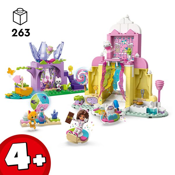 11205 - LEGO® Gabby et la Maison Magique - La montagne de friandises et le jardin de Fée Minette