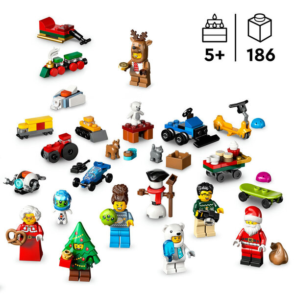 60475 - LEGO City - Le calendrier de l’Avent 2025