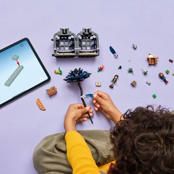 76784 - LEGO® Mercredi - Le Dahlia Noir