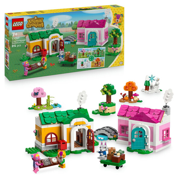 77057 - LEGO® Animal Crossing - Les maisons créatives : au gré des saisons