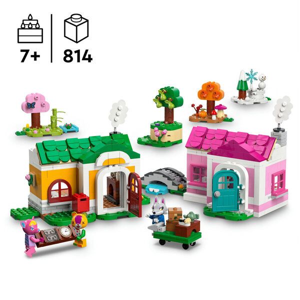 77057 - LEGO® Animal Crossing - Les maisons créatives : au gré des saisons