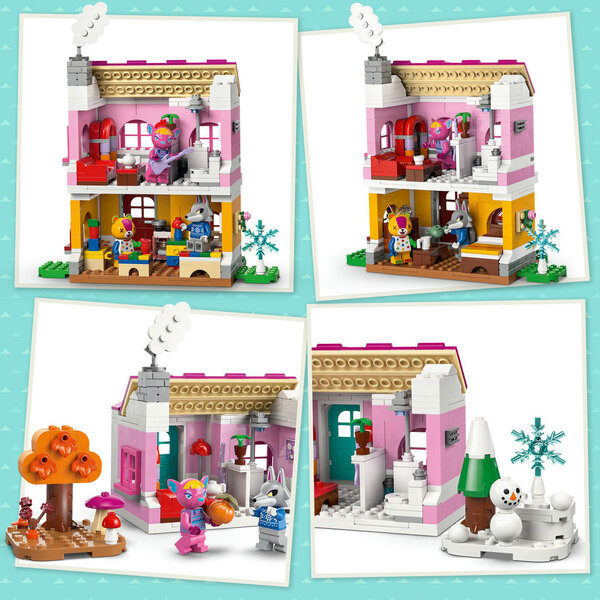 77057 - LEGO® Animal Crossing - Les maisons créatives : au gré des saisons