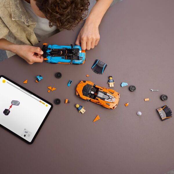 77238 - LEGO® Speed Champions - Lamborghini Revuelto et Huracán STO