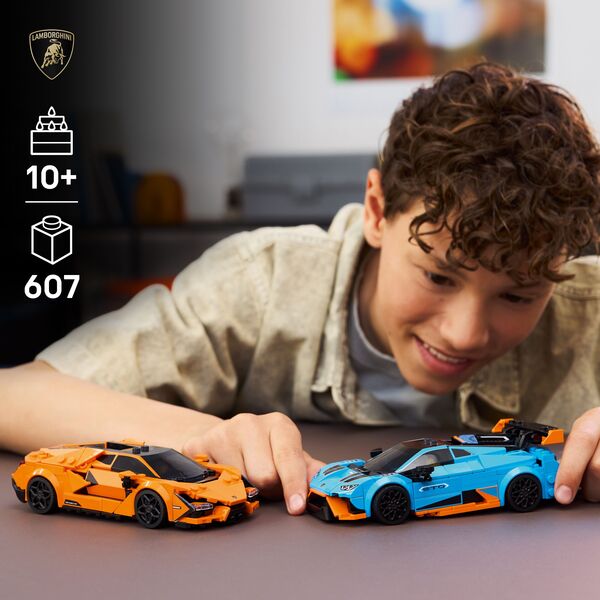 77238 - LEGO® Speed Champions - Lamborghini Revuelto et Huracán STO