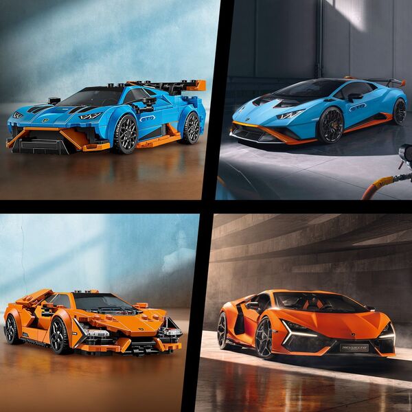 77238 - LEGO® Speed Champions - Lamborghini Revuelto et Huracán STO
