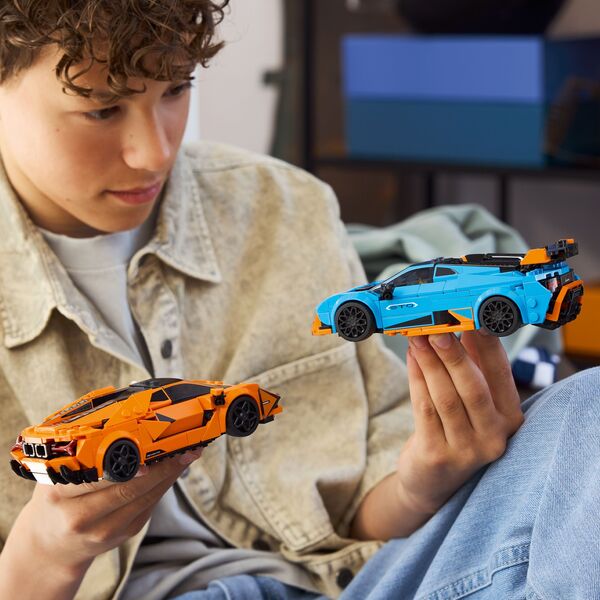 77238 - LEGO® Speed Champions - Lamborghini Revuelto et Huracán STO