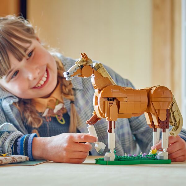 31166 - LEGO® Creator - Le beau cheval