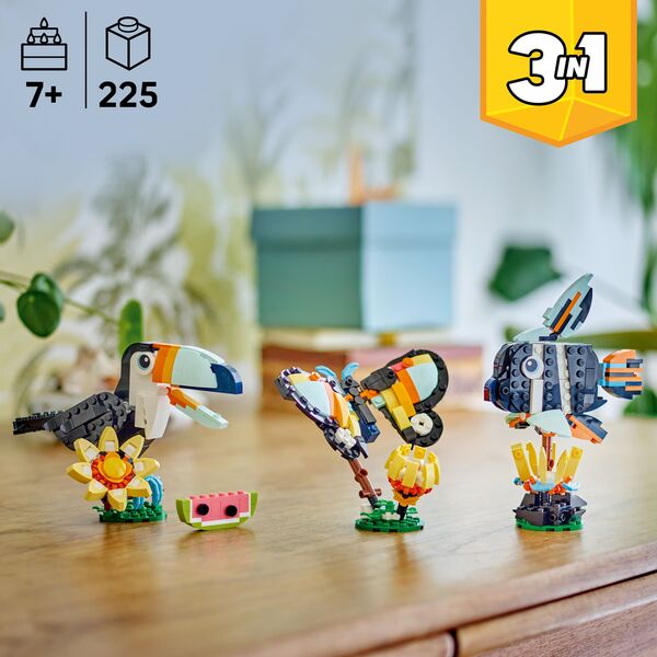 31173 - LEGO® Creator - Animaux sauvages : le toucan tropical