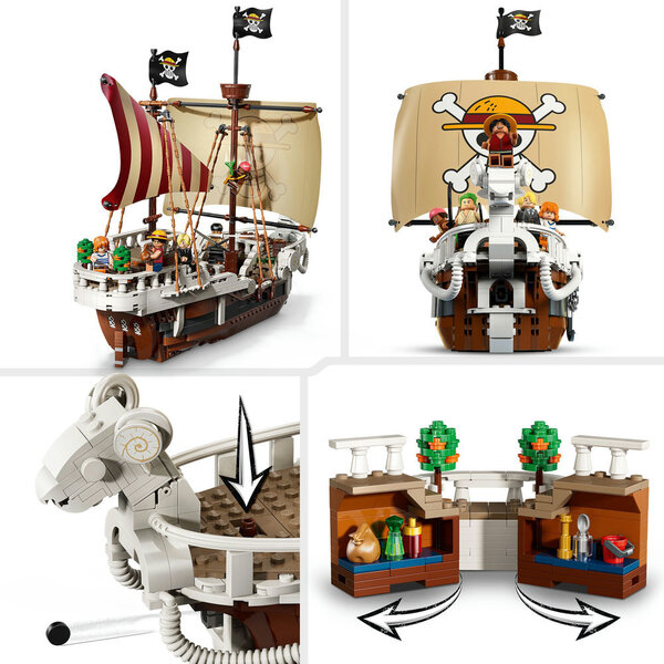75639 - LEGO One Piece - Le bateau pirate Vogue Merry