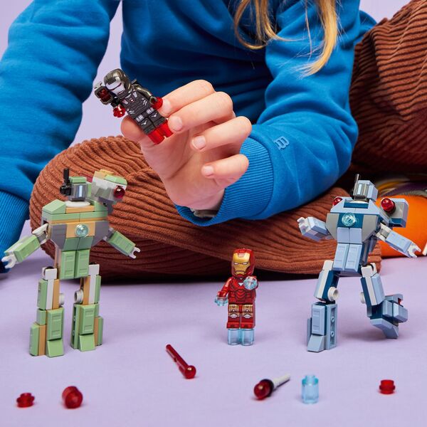 76320 - LEGO® Super Heroes - Iron Man et War Machine contre les drones de Hammer