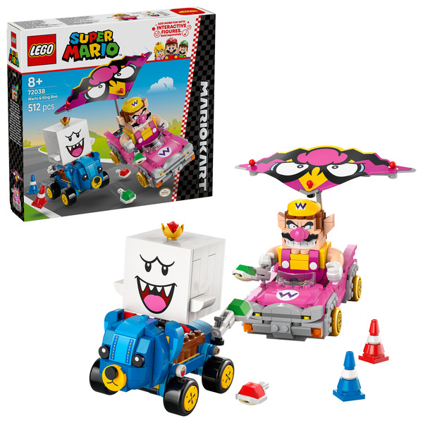 72038 - LEGO® Super Mario™ - Mario Kart™ – Wario et Roi Boo